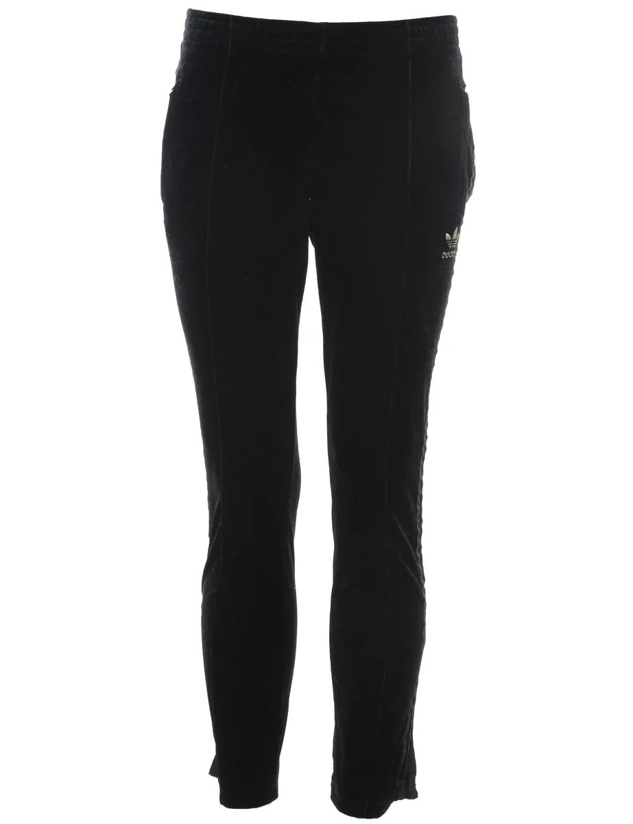 Adidas Black Velvet Leggings - W29 L31