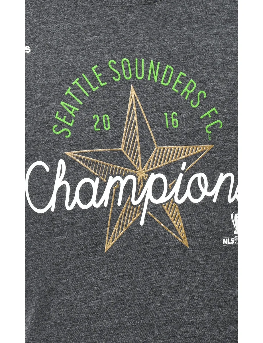 Adidas 'Champions' Grey T-Shirt - M