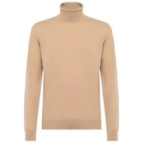 Alpha Studio Beige Cashmere Sweater