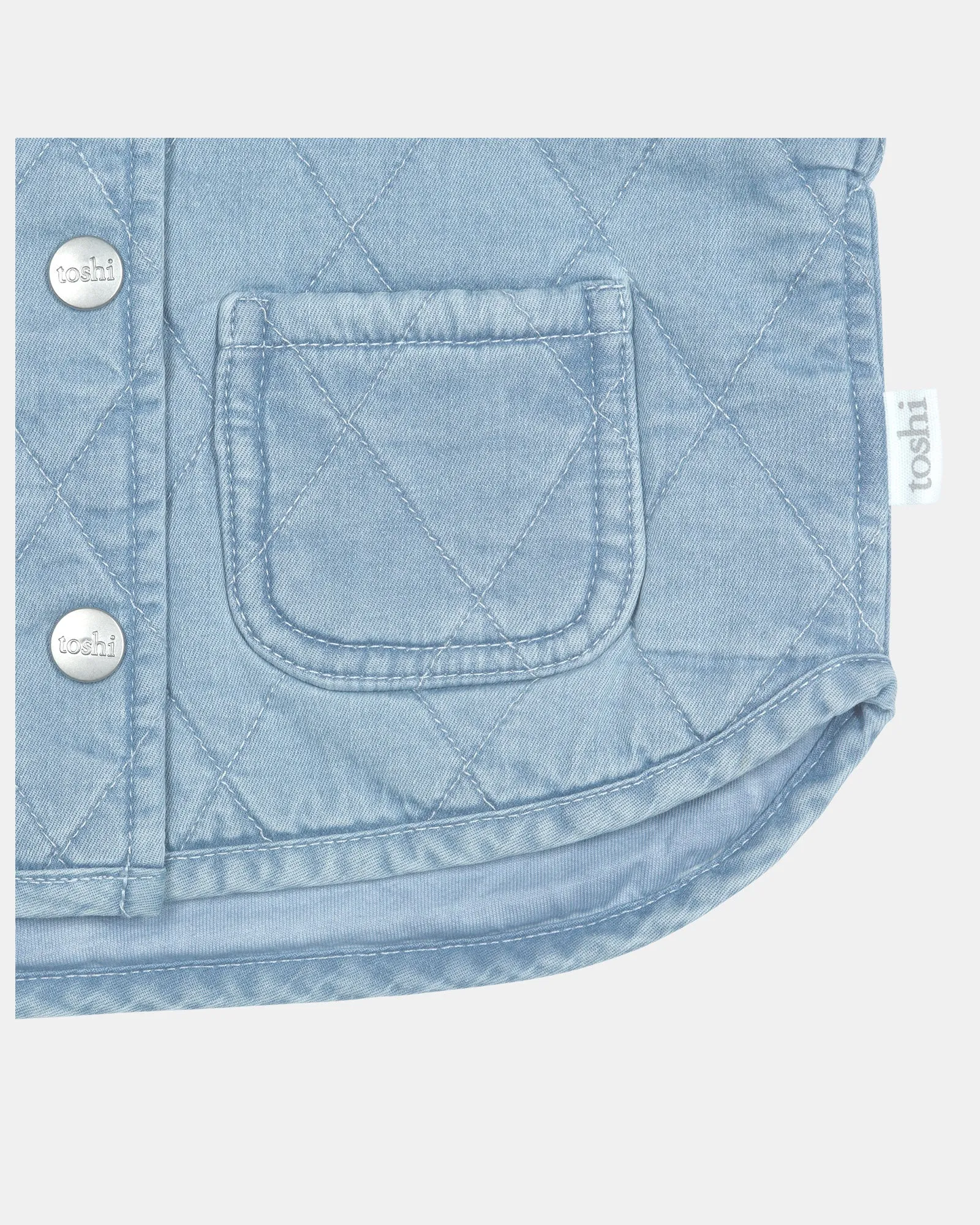 Baby Shacket Denim- Brumby