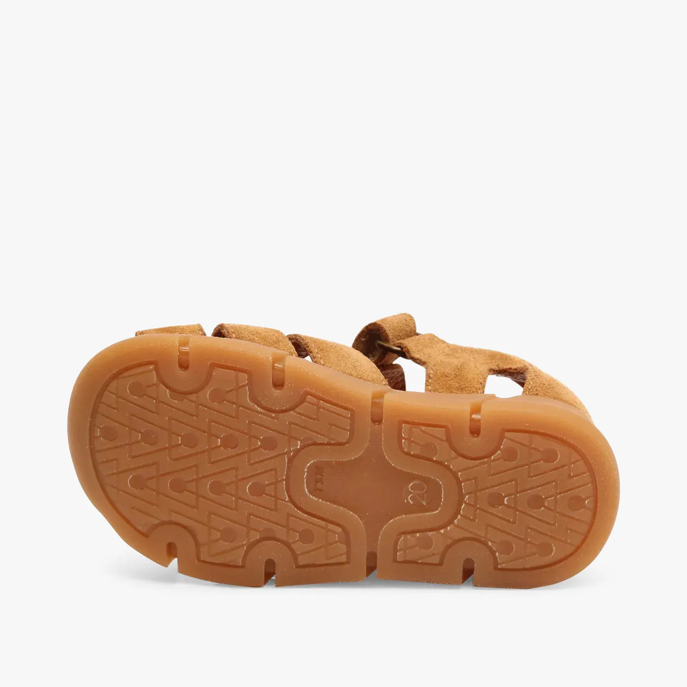 BISGAARD CELIUS Camel sandales / nu pieds