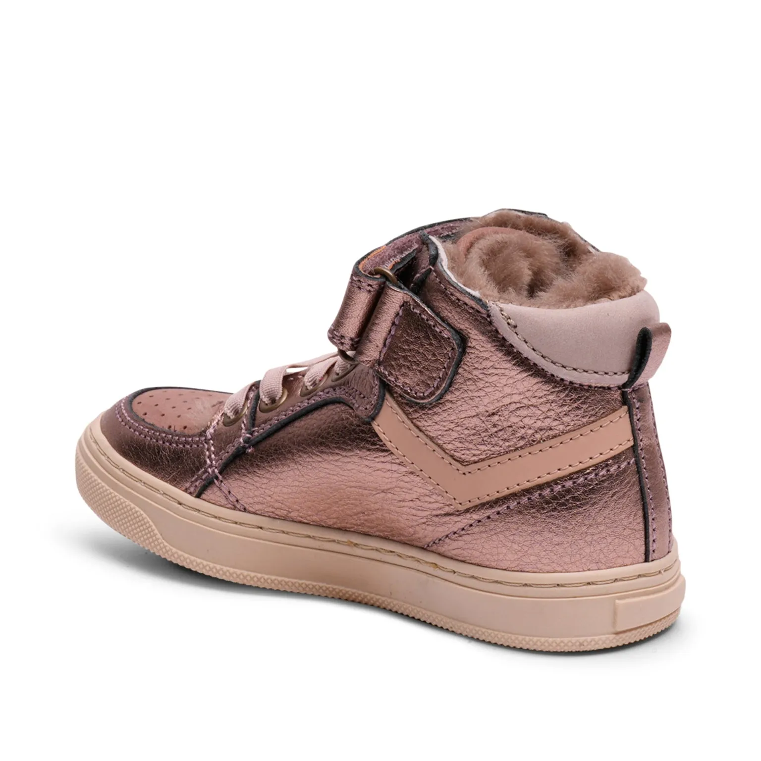 BISGAARD ISAK LAMB Rose Gold Doublé chaud chaussures