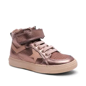 BISGAARD ISAK LAMB Rose Gold Doublé chaud chaussures