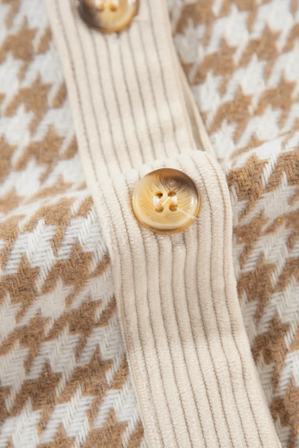 Button Down Corduroy Shacket