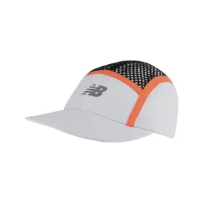 Cap New Balance Running Stash White Black