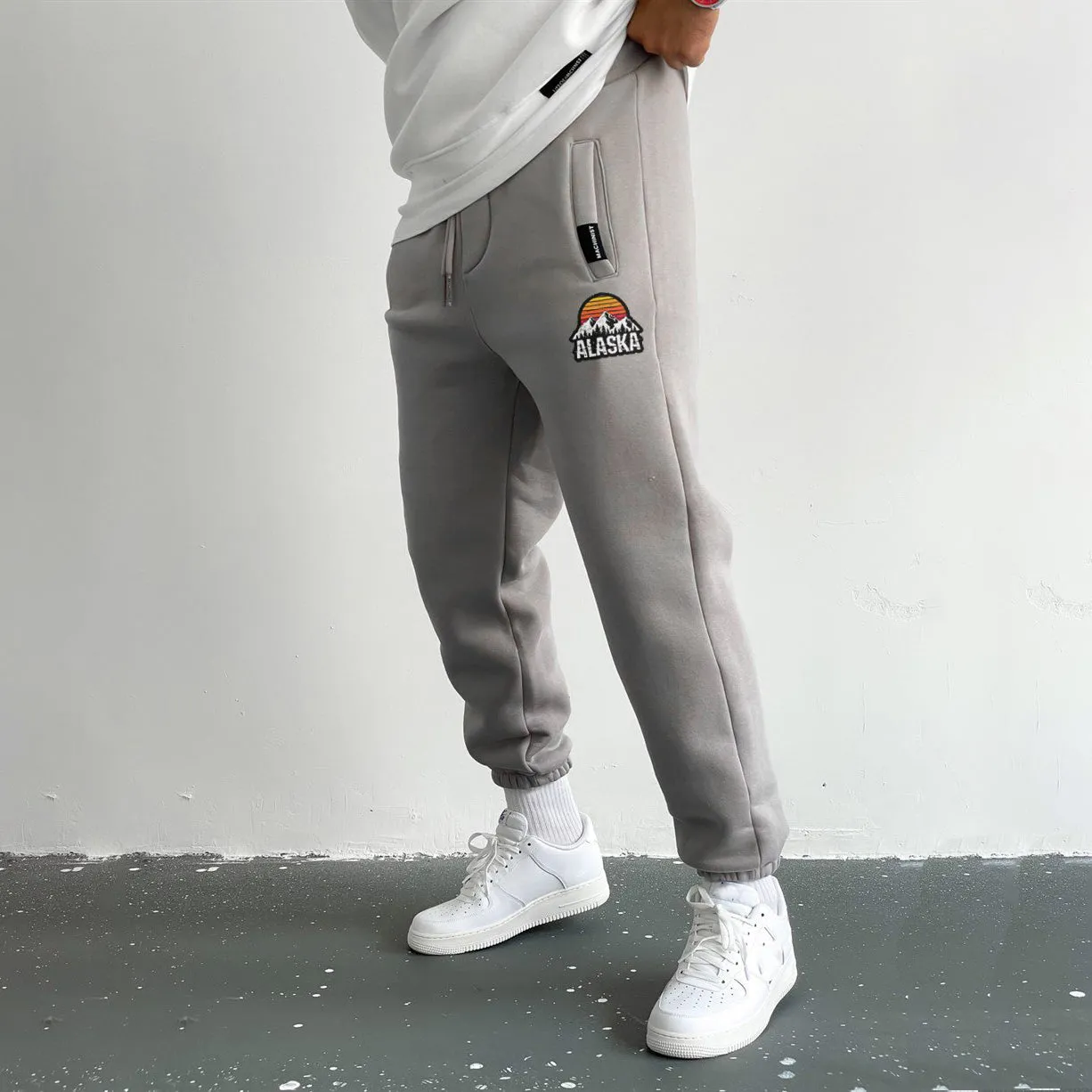 Casual Alaskan Wool Track Pants