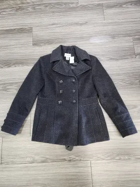 Coat Peacoat By St Johns Bay In Grey, Size: S