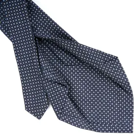 DARK BLUE 5 FOLD SARTORIAL SILK TIE