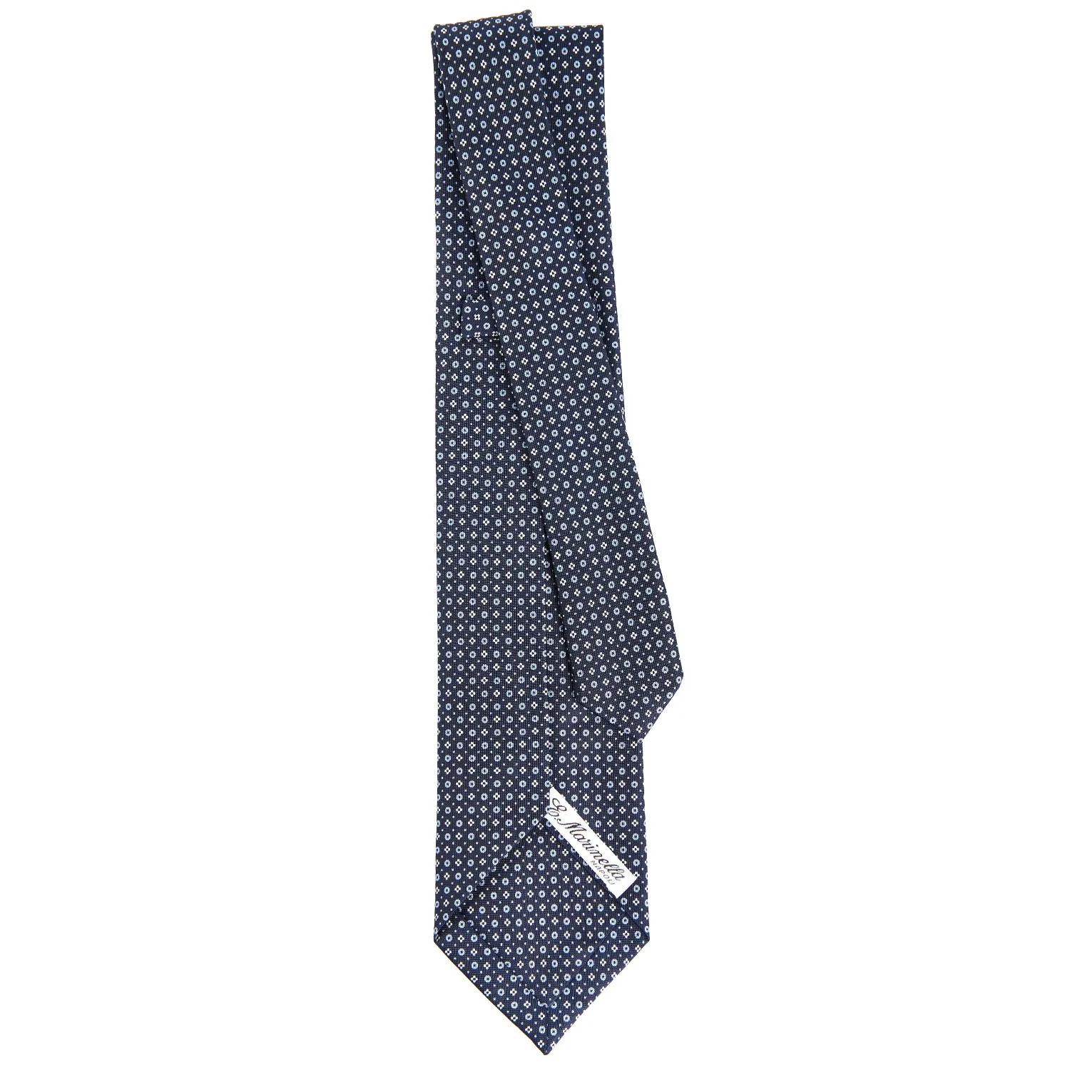 DARK BLUE 5 FOLD SARTORIAL SILK TIE