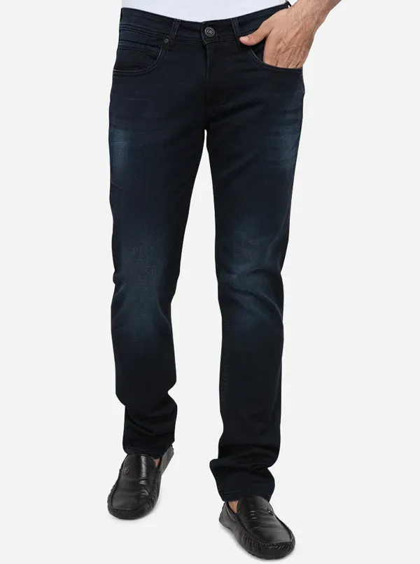 Deep Blue Washed Slim Fit Jeans | JadeBlue