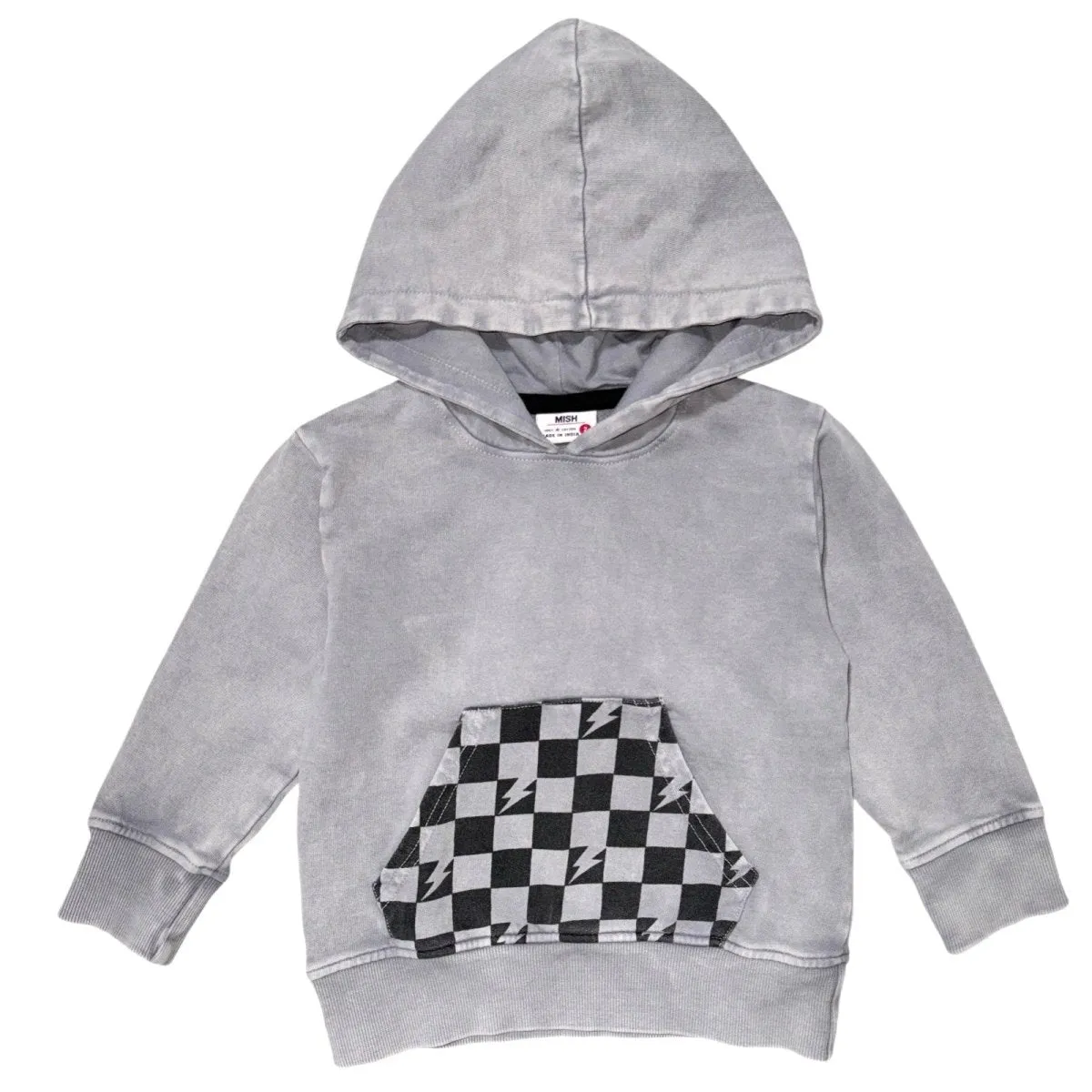 ENZYME CHECKERED HOODIE