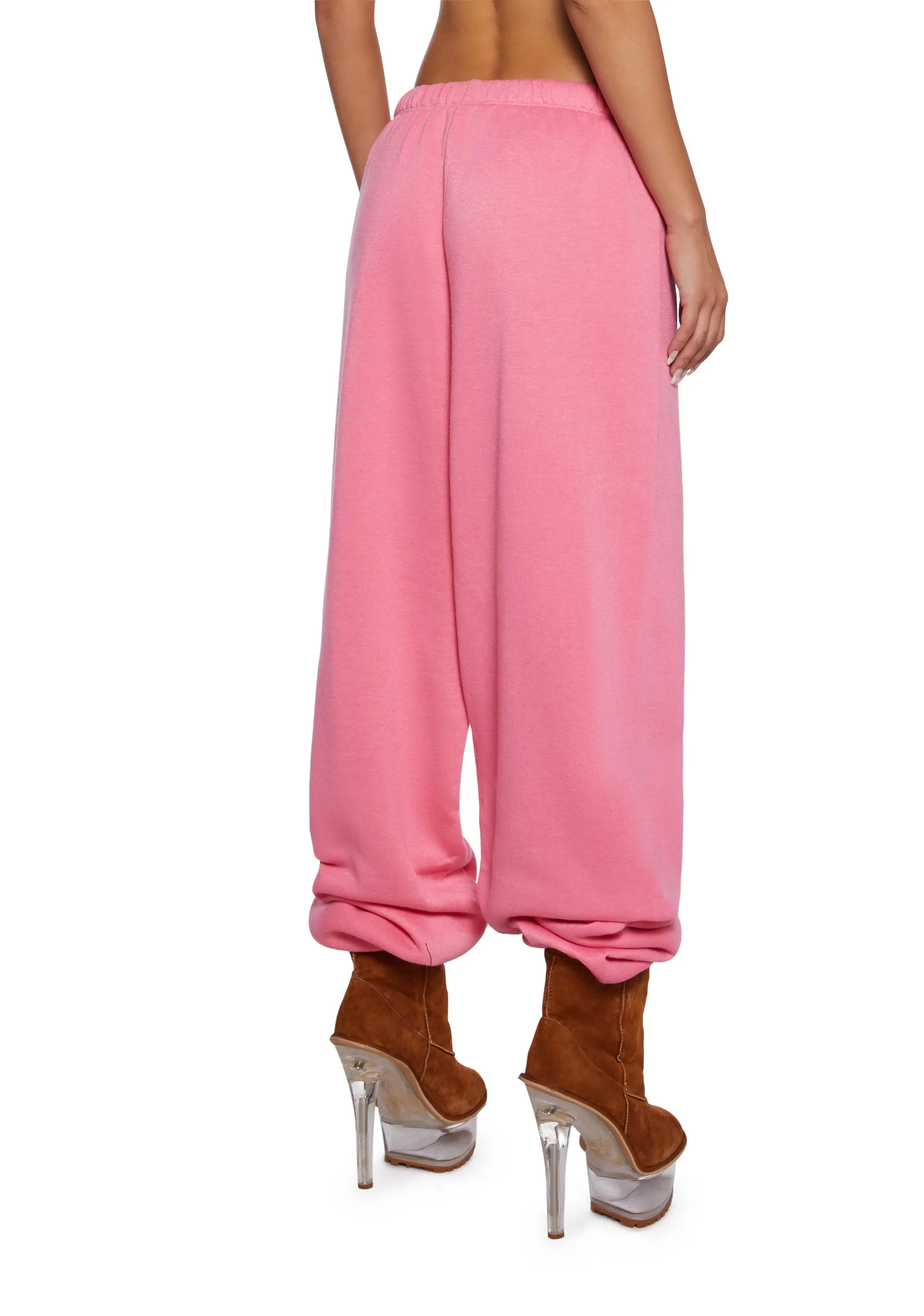 Indulge Me Sweatpants - Pink