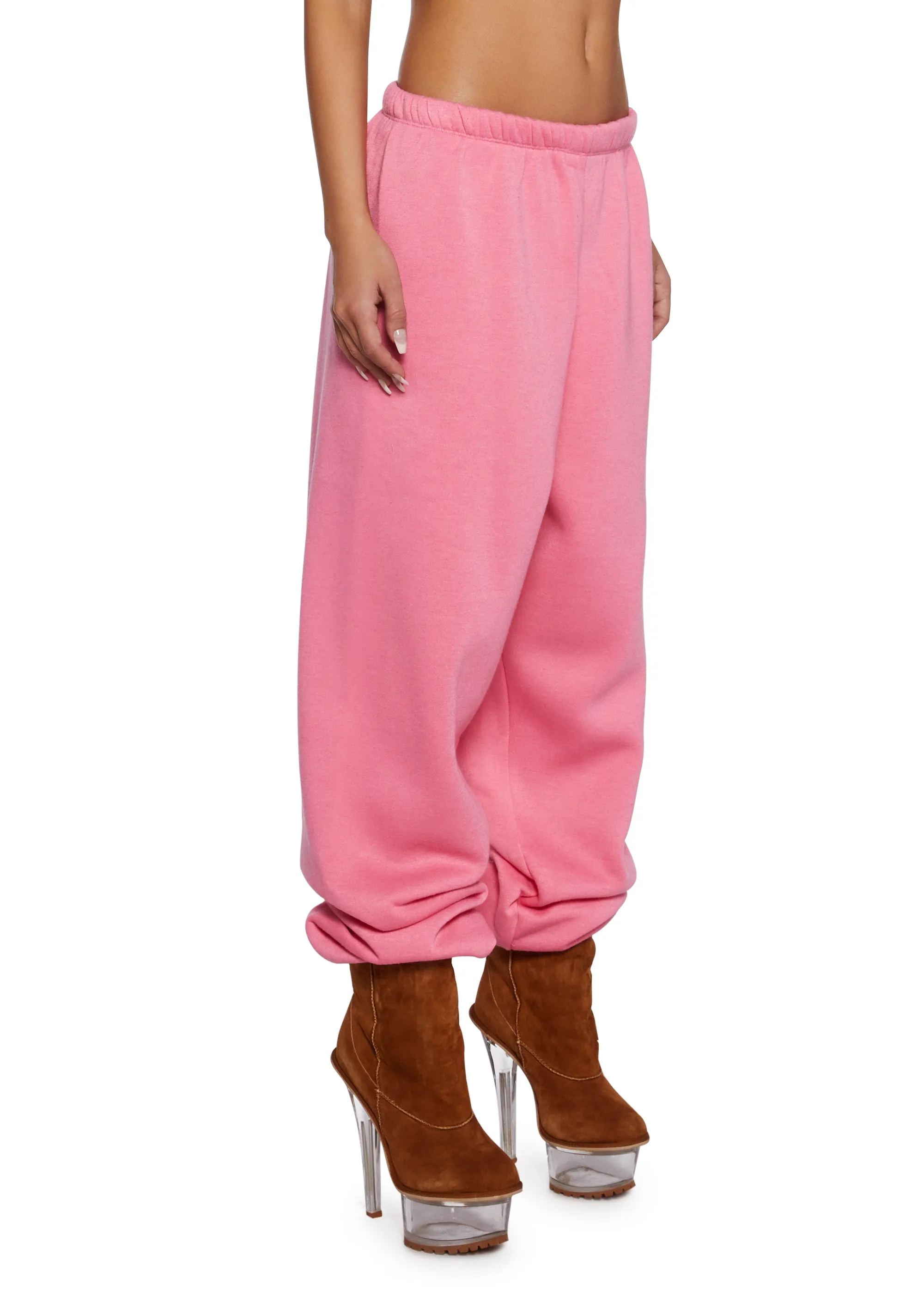 Indulge Me Sweatpants - Pink