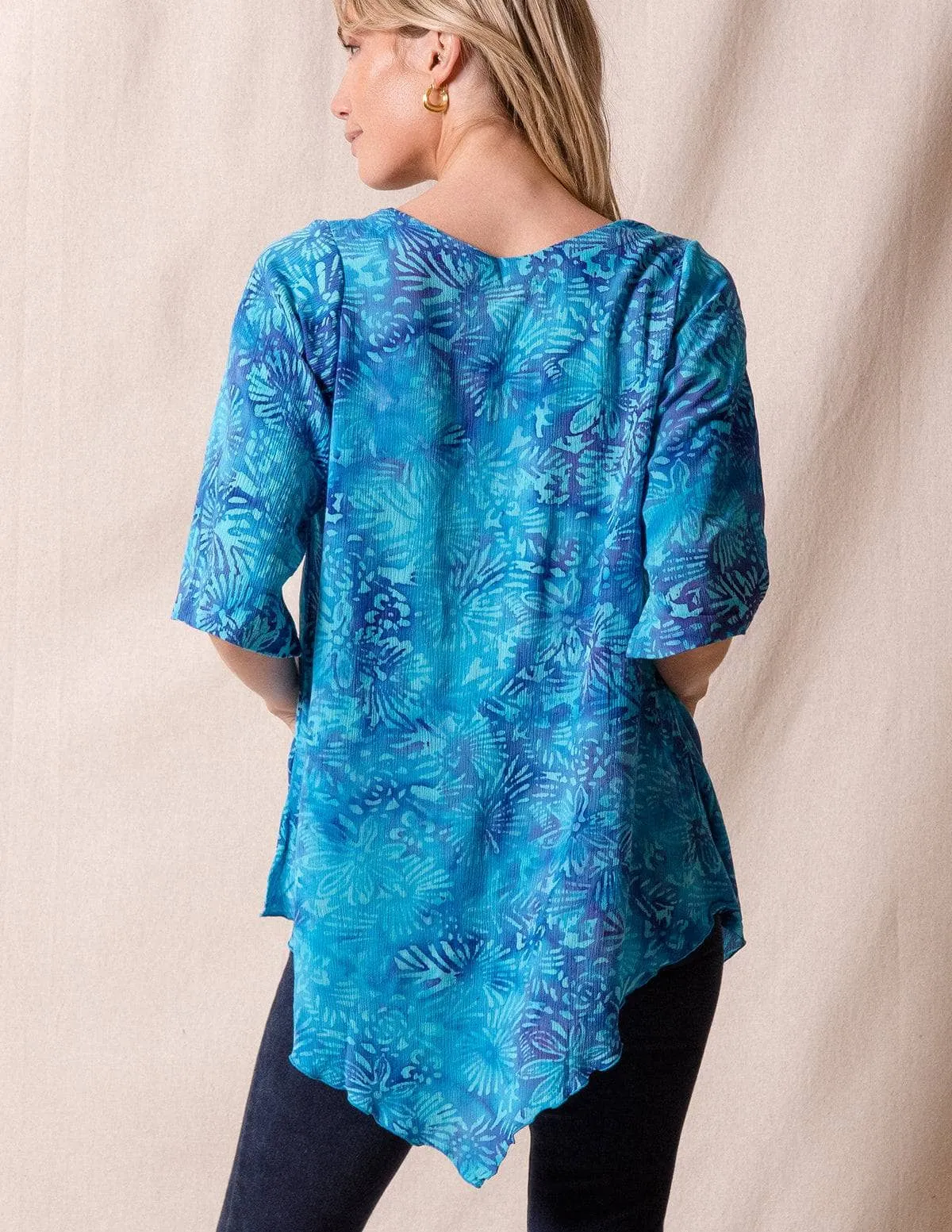 Island Batik Tunic - South Pacific - Small and Medium Only