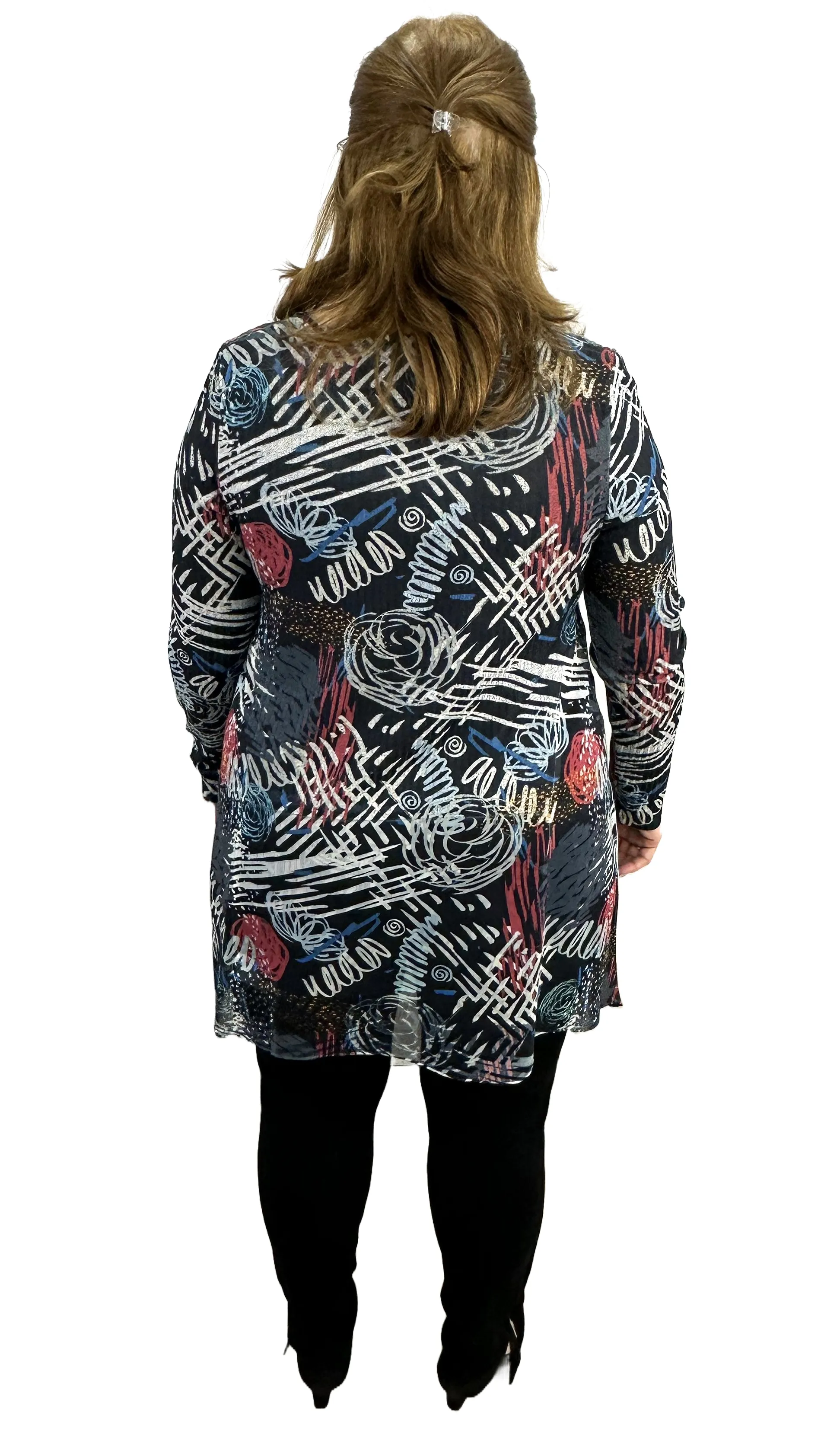 Knit Printed Tunic