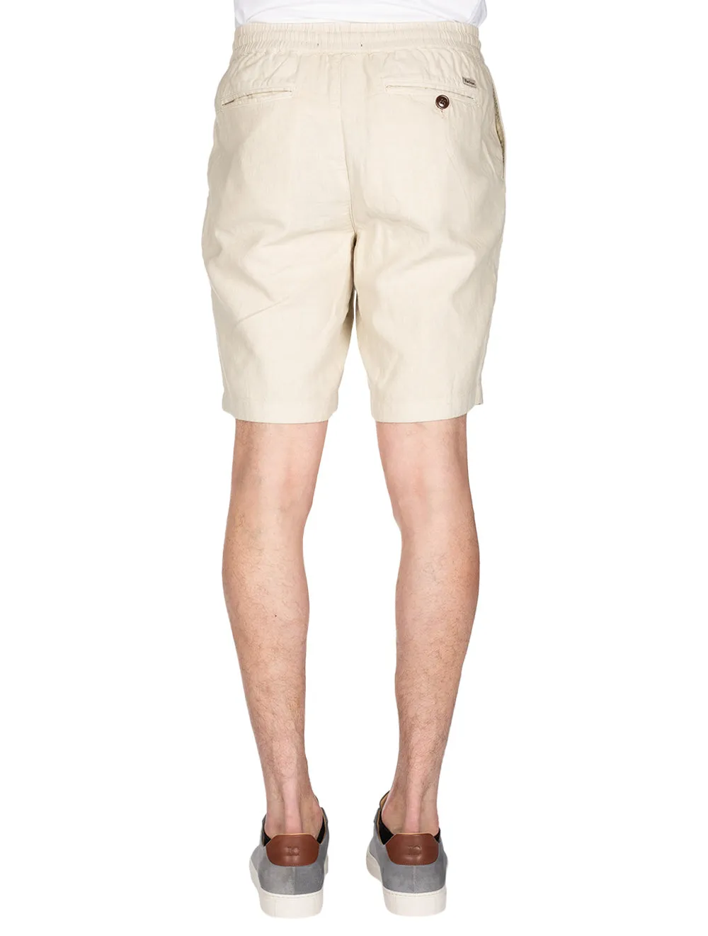 Linen Shorts Stone