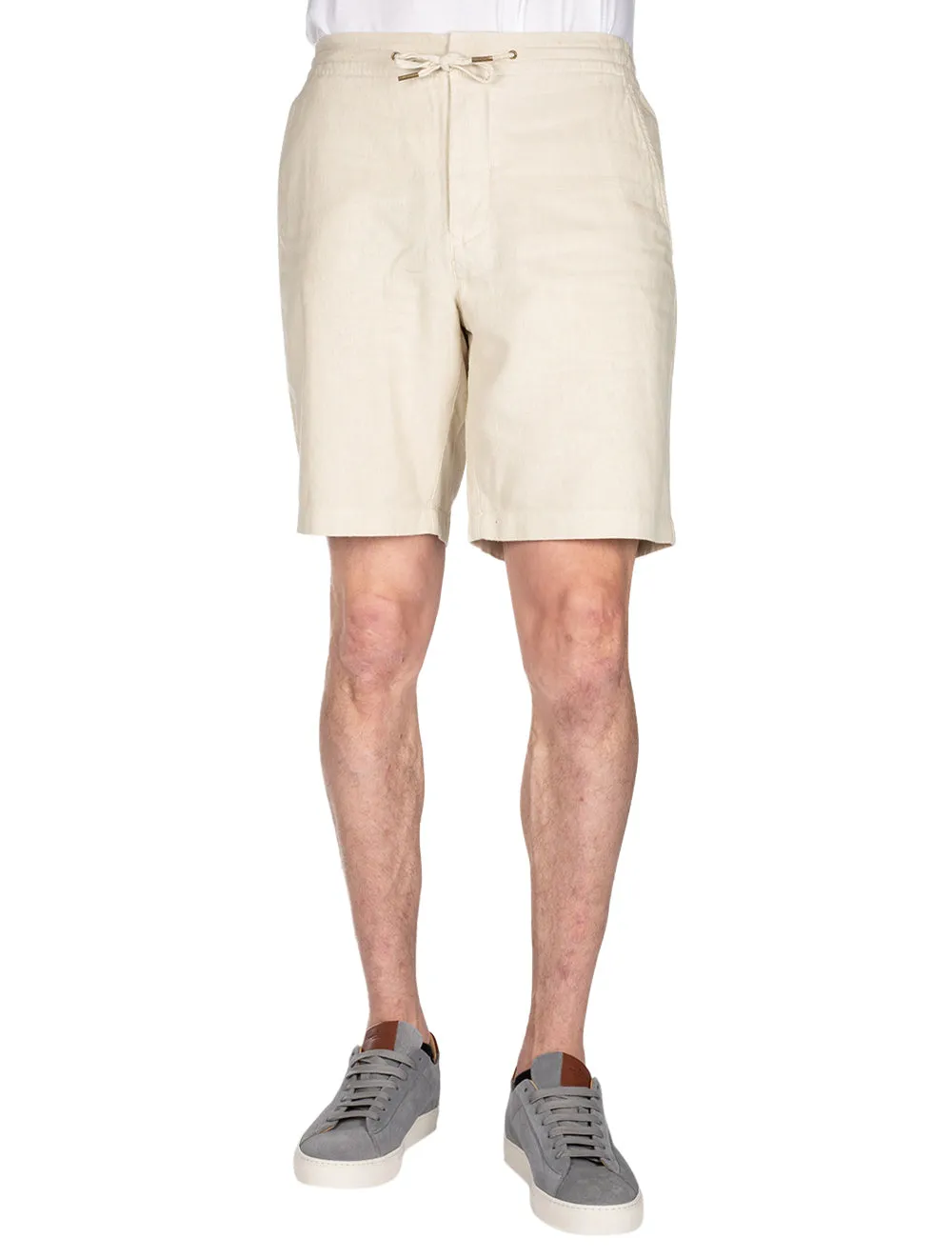 Linen Shorts Stone