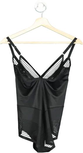 M&S Black Bodysuit UK 8