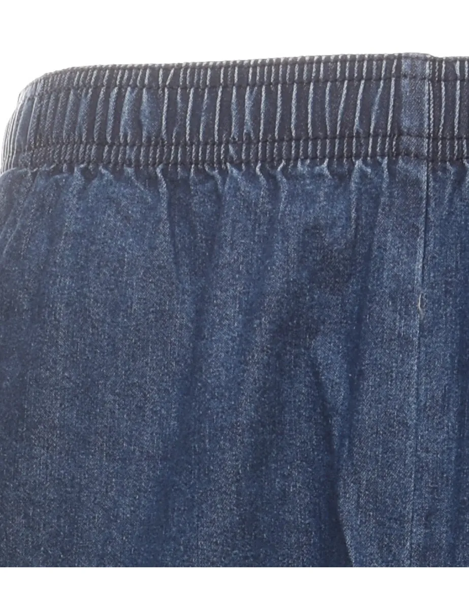 Medium Wash Denim Trousers - W32 L25