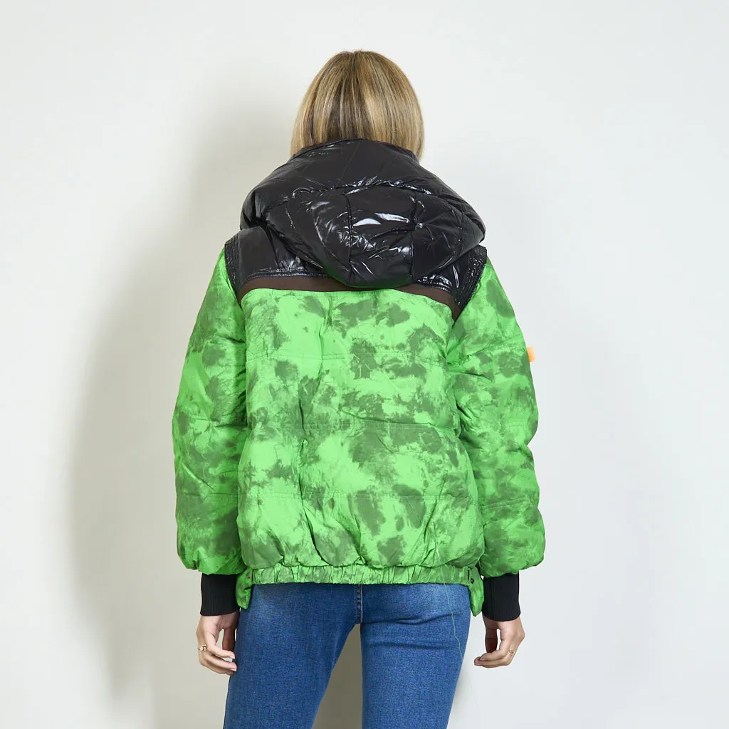 Mimetic oversized duck down padded jacket wholesale