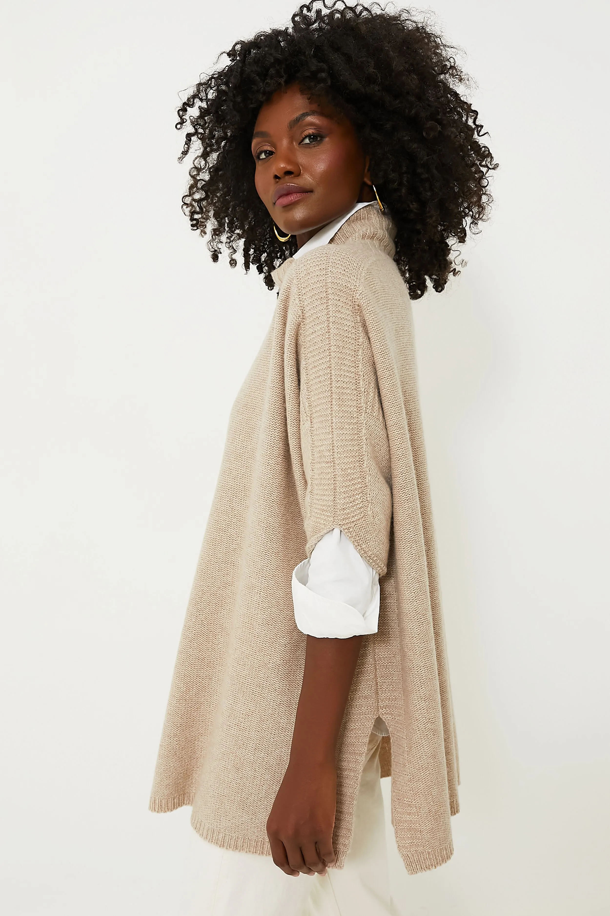 Natural Rennes Turtleneck Sweater