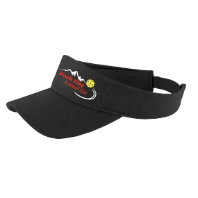 Park City Pickleball Club (Customizable) | Pickleball Visors | Moisture Wicking 100% Polyester