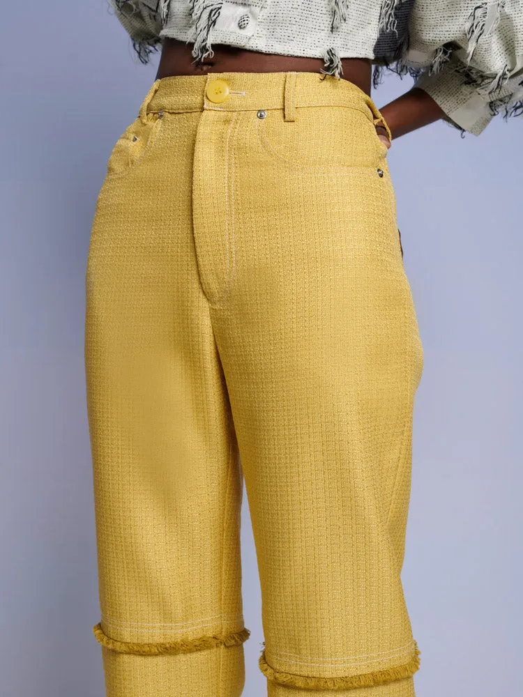 Priya Fray Trousers