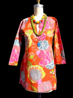 Raja Cotton Tunic Provence Orange