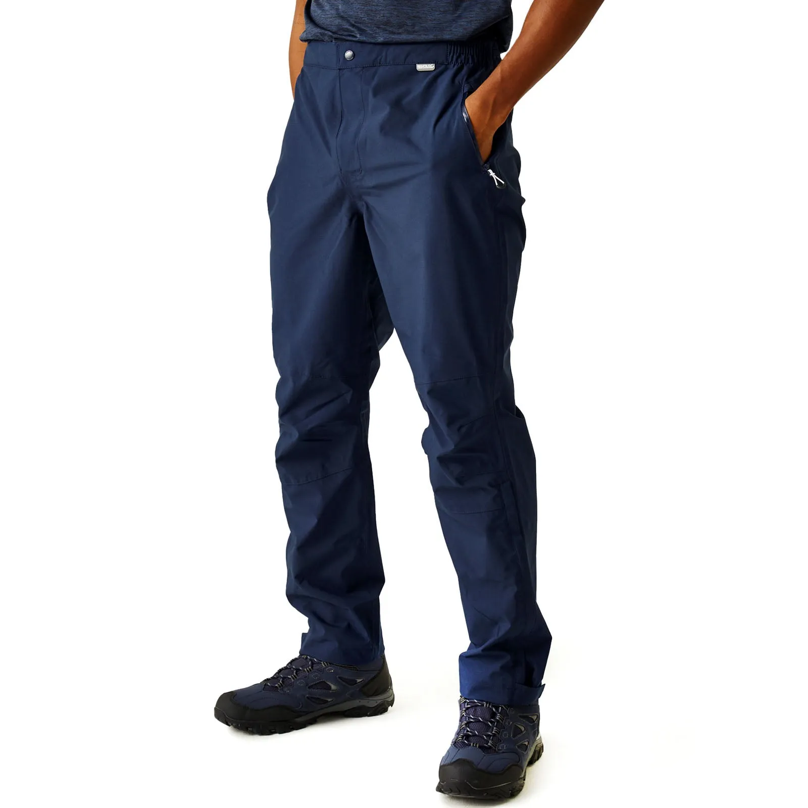 Regatta Mens Highton Waterproof Walking Overtrousers - Navy