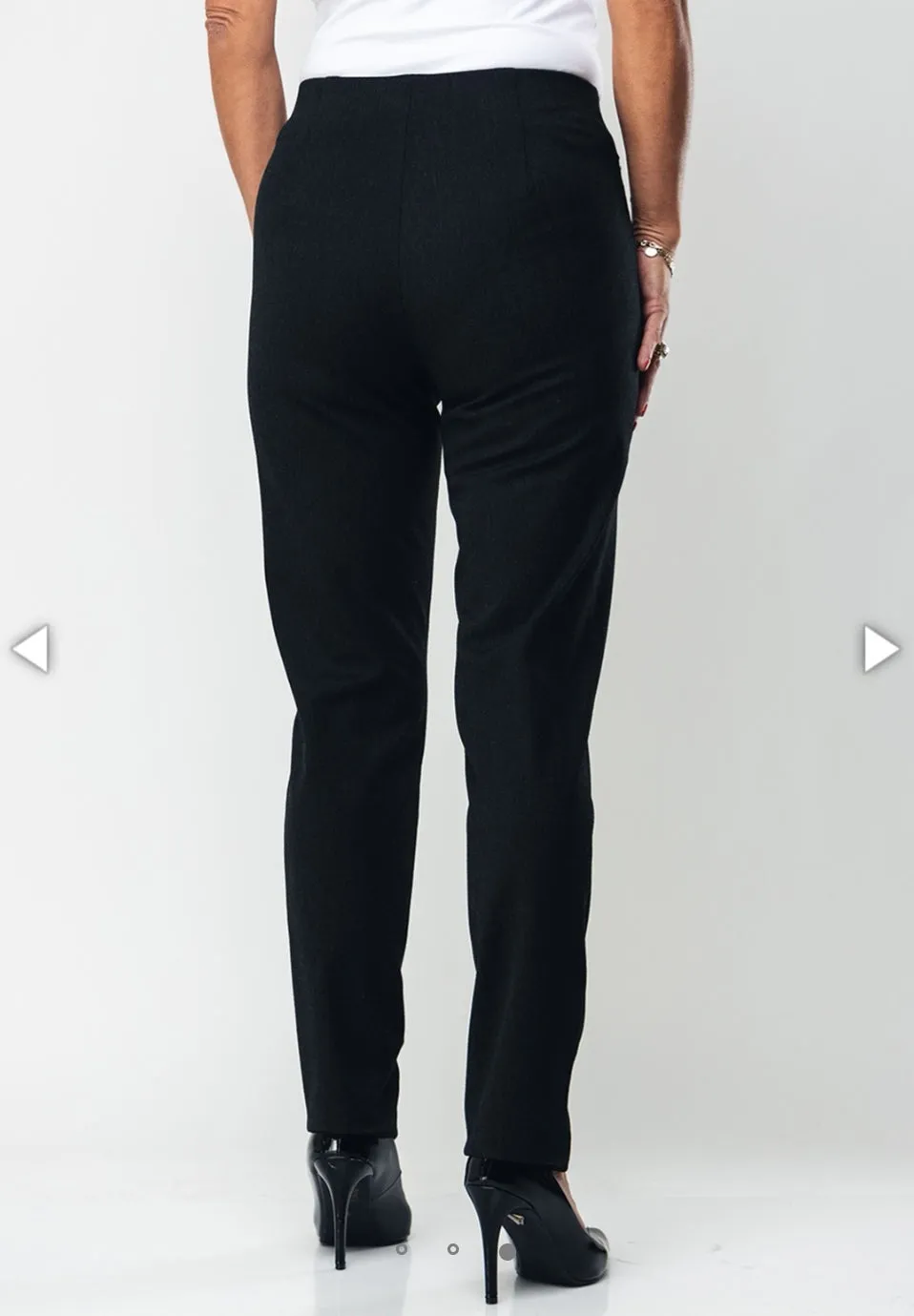 Robell Jacklyn Full Length Classic Trousers Black Or Navy 51408 5869