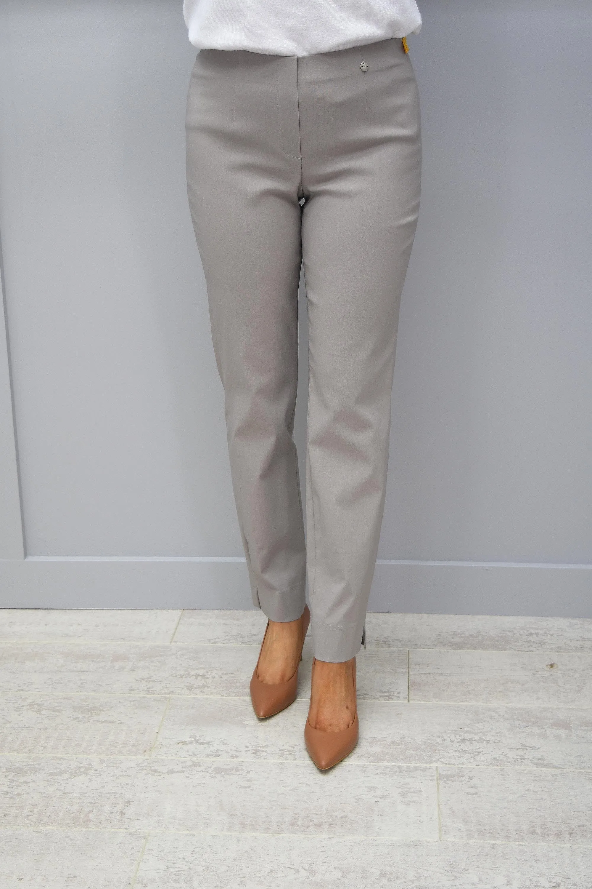 Robell Marie Stone Petite 29" Trousers - 51412 5499 13K