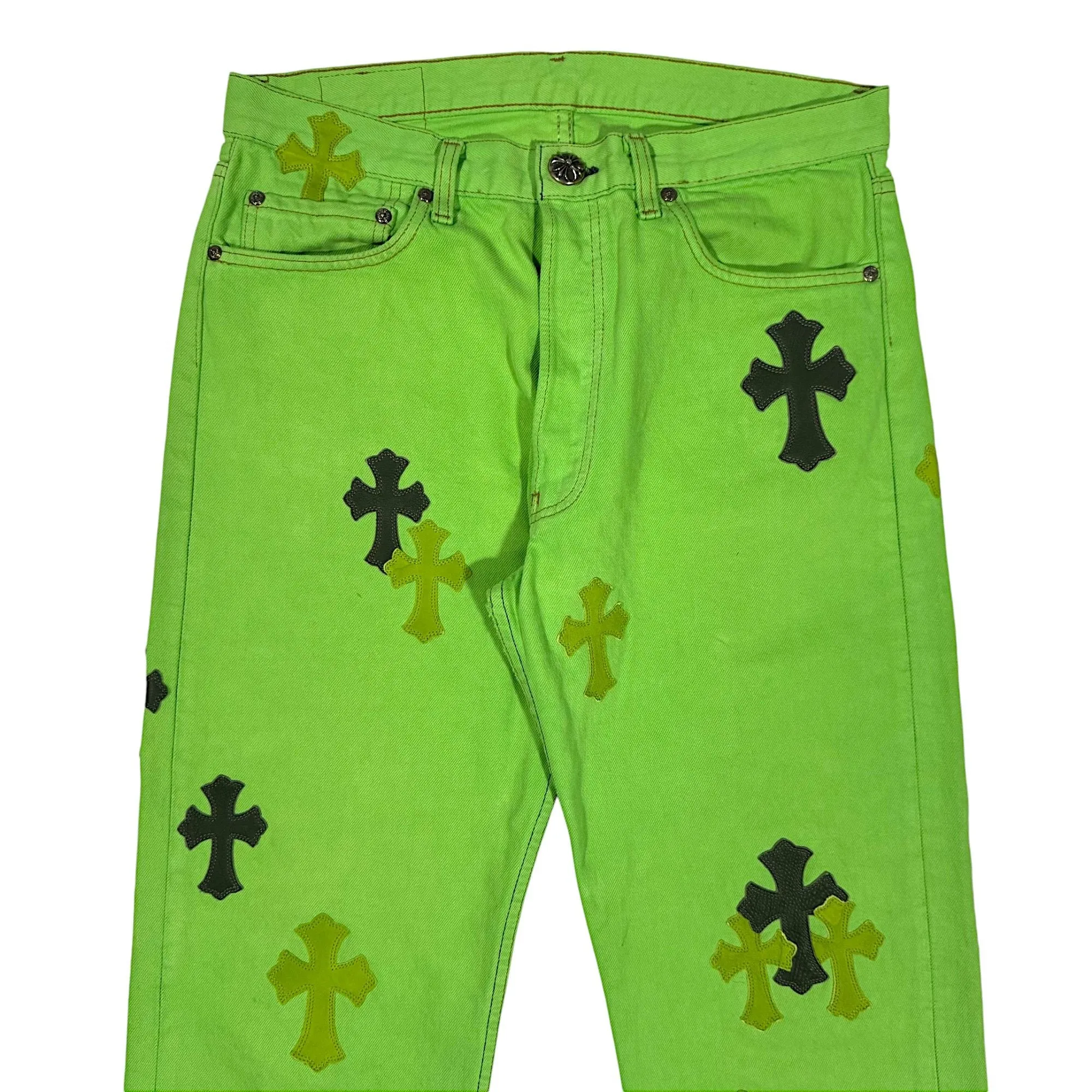 Sex Records Green Cross Patch Levi's Jeans