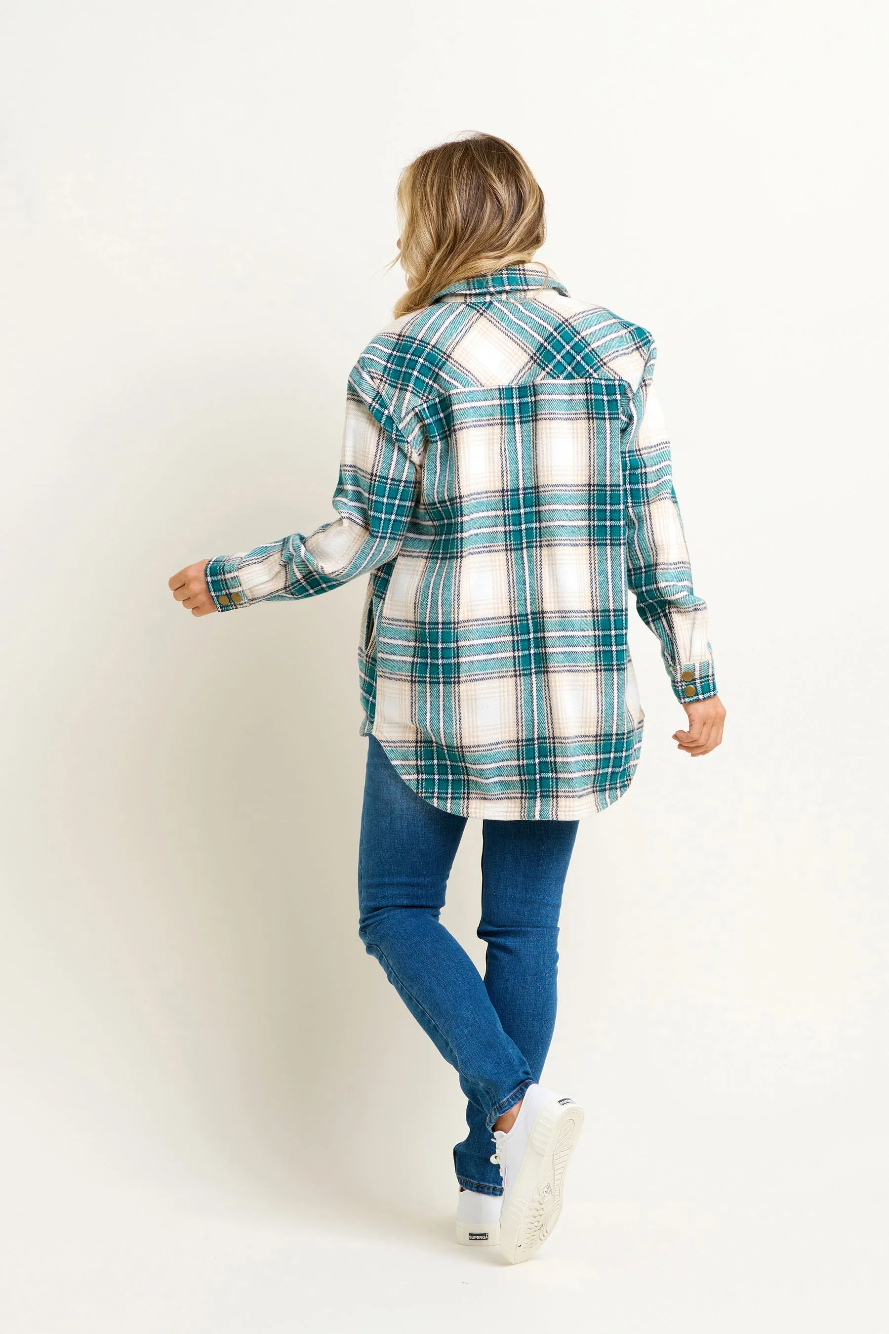 Shamrock Flannel Shacket