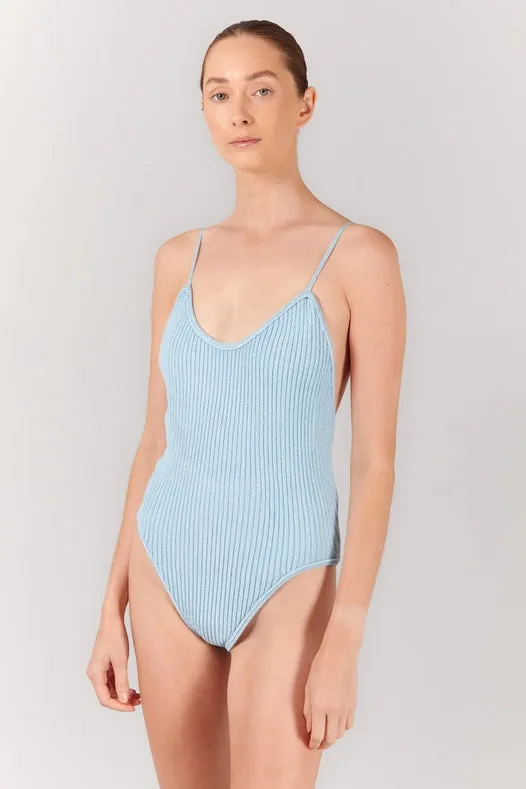 Summi Knit Bodysuit - Blue Ocean