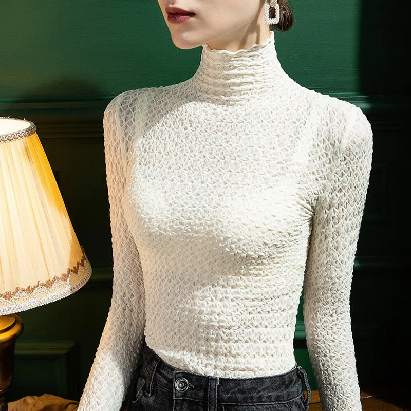 Turtleneck Top