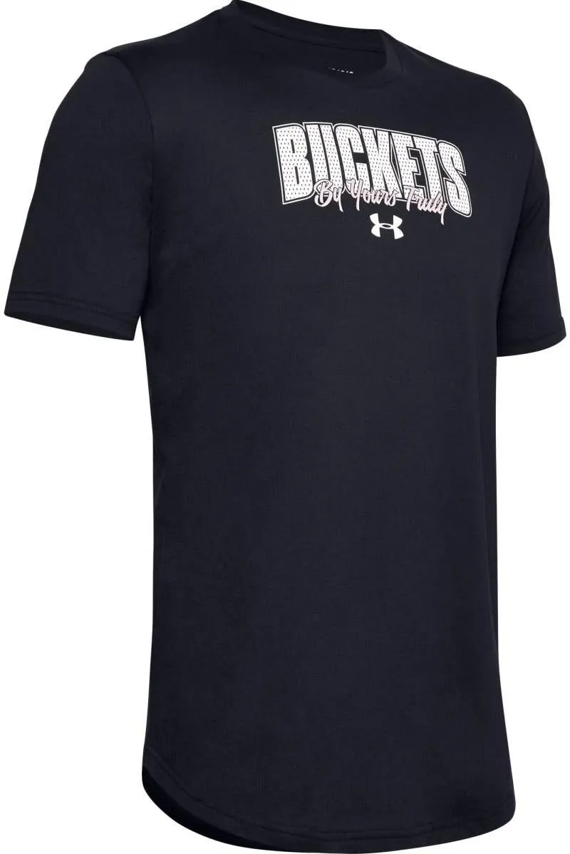 Under Armour Baseline Buckets T-Shirt Black 1351295-001