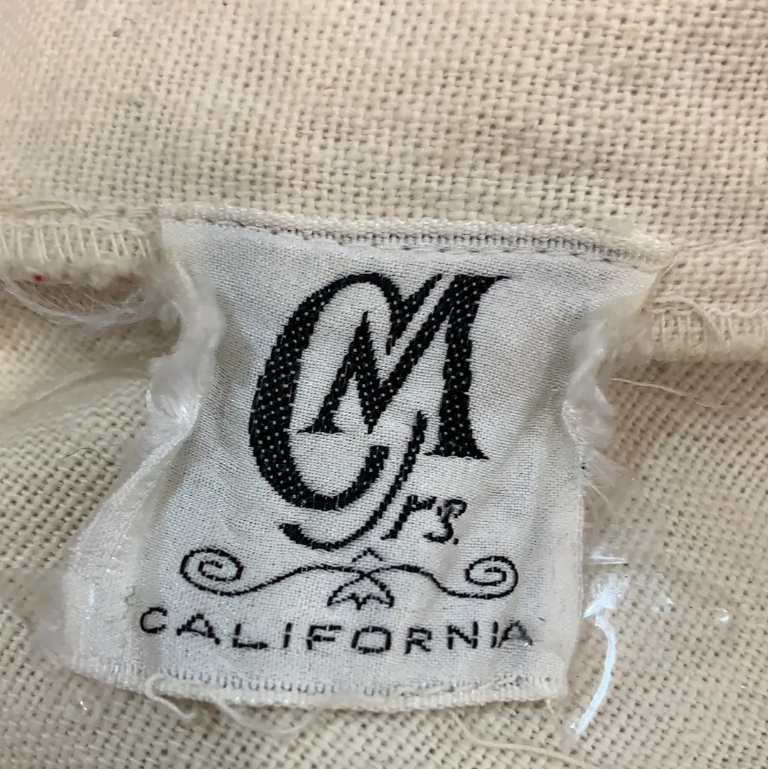 Vintage CM jrs California top