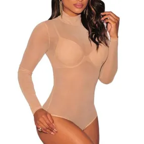 Women Bodycon Jumpsuit Long Sleeve