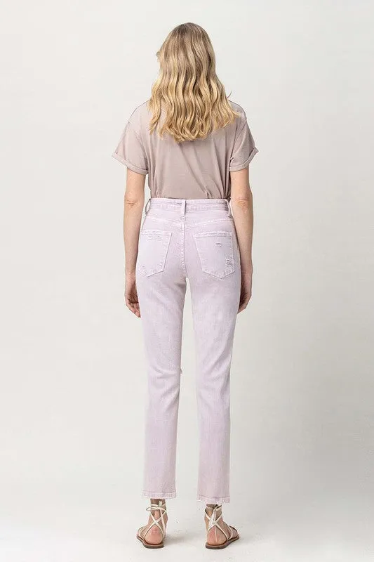 Xandra Stretch Mom Jeans