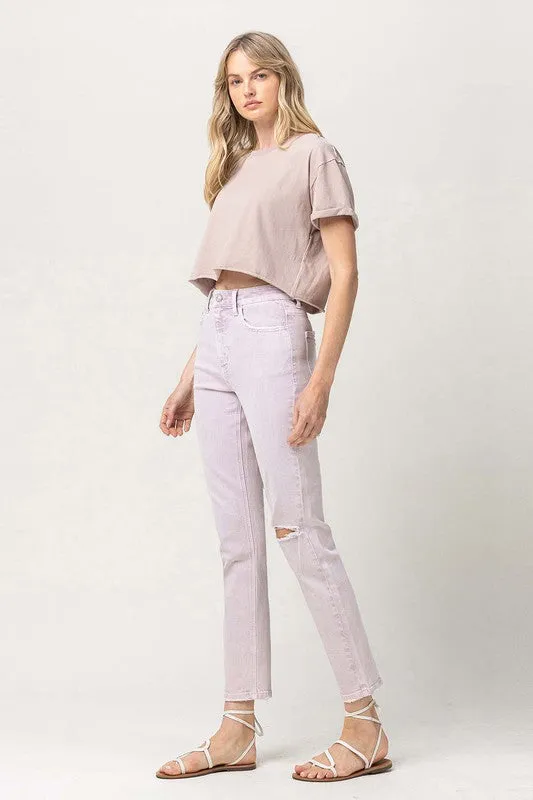 Xandra Stretch Mom Jeans