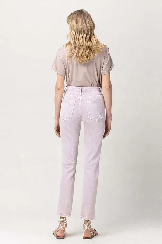 Xandra Stretch Mom Jeans