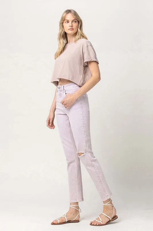 Xandra Stretch Mom Jeans