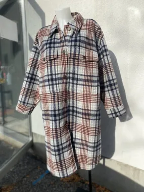 Zara plaid shacket NWT XL